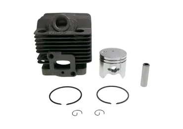 Kompletter Zylinder mit Kolben 34 mm für chinesische Freischneider und Freischneider aus dem Hobbymarkt mit 26 ccm Hubraum