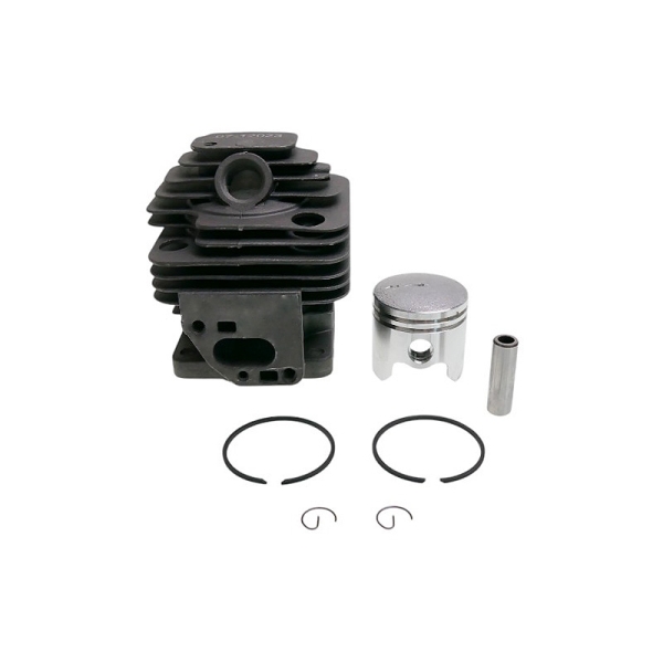 Kompletter Zylinder mit Kolben 36 mm Kolben für chinesische Motorsensen und Freischneider aus dem Hobbymarkt mit einem Hubraum von 32 ccm