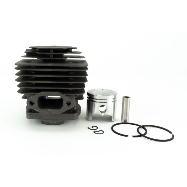 Kompletter Zylinder mit Kolben 40 mm für chinesische Motorsensen und Motorsensen aus dem Hobbymarkt mit einem Hubraum von 43 ccm
