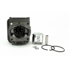 Kompletter Zylinder mit Kolben 40 mm für chinesische Motorsensen und Motorsensen aus dem Hobbymarkt mit einem Hubraum von 43 ccm