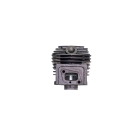 Kompletter Zylinder mit Kolben 40 mm für chinesische Motorsensen und Motorsensen aus dem Hobbymarkt mit einem Hubraum von 43 ccm