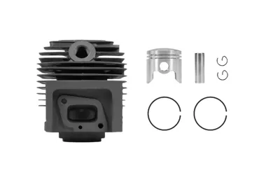Kompletter Zylinder mit Kolben 40 mm für chinesische Motorsensen und Motorsensen aus dem Hobbymarkt mit einem Hubraum von 43 ccm