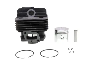 Kompletter Zylinder mit Kolben 40 mm für chinesische Motorsensen und Motorsensen aus dem Hobbymarkt mit einem Hubraum von 43 ccm Kompletter Zylinder mit Kolben 40 mm für chinesische Motorsensen und Motorsensen aus dem Hobbymarkt mit einem Hubraum von 43 ccm