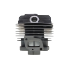 Kompletter Zylinder mit Kolben 40 mm für chinesische Motorsensen und Motorsensen aus dem Hobbymarkt mit einem Hubraum von 43 ccm