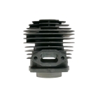 Kompletter Zylinder mit Kolben 44 mm für chinesische Motorsensen und Freischneider aus dem Hobbymarkt mit einem Hubraum von 52 ccm