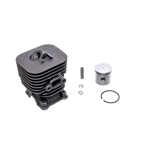 Kompletter Zylinder mit Kolben für Freischneider Husqvarna 125R 125RJ 124C 124L 125C Jonsered BC2126 CC2126 GC2126C GT2126 35 mm (OEM 545001001)