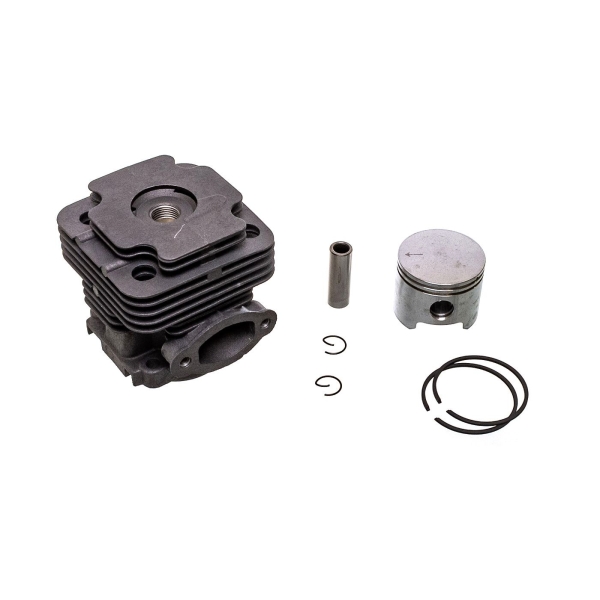 Kompletter Zylinder mit Kolben für Freischneider OLEO-MAC Oleo-mac 453BP 744 753T 755 Efco 8530 45 mm (OEM 61112035B)