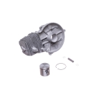 Kompletter Zylinder mit Kolben für Freischneider OLEO-MAC Oleomac 720 722 726 Sparta 25 Sparta 26 Efco 8200 8220 8260 Stark 25 Stark 26 34 mm (OEM 4161570R)