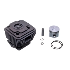 Kompletter Zylinder mit Kolben für Freischneider OLEO-MAC Oleomac Sparta 42 42S 44 44FE 44S 440BP 440T BCF420 Efco DSF4200 STARK 42 42IC 44 40 mm (OEM 61202022)