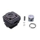 Kompletter Zylinder mit Kolben für Freischneider OLEO-MAC Oleomac Sparta 42 42S 44 44FE 44S 440BP 440T BCF420 Efco DSF4200 STARK 42 42IC 44 40 mm (OEM 61202022)