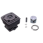 Kompletter Zylinder mit Kolben für Freischneider OLEO-MAC Oleomac Sparta 42 42S 44 44FE 44S 440BP 440T BCF420 Efco DSF4200 STARK 42 42IC 44 40 mm (OEM 61202022)