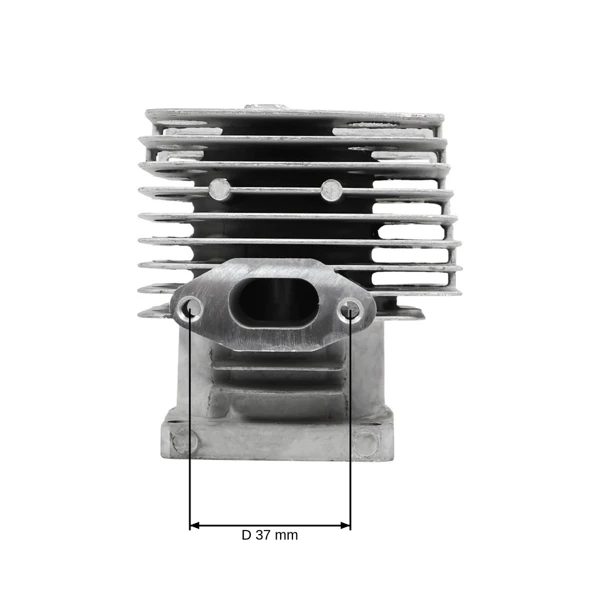 Kompletter Zylinder mit Kolben für Freischneider Stihl BT120C BT121 BT121-Z FS120 FS120R KA120 KA120R 35 mm (OEM 41340201213)