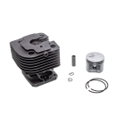 Kompletter Zylinder mit Kolben für Freischneider Stihl FR350 FR450 FR480 FR480C FS400 FS450 FS480 SP451 SP481 44 mm (OEM 41280201202)