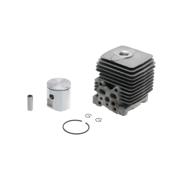 Kompletter Zylinder mit Kolben für Freischneider Stihl FS 38 2-Mix FS 55 2-Mix 34 mm Zündkerzengewinde M14 (41400201203 4140-020-1203)