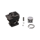 Kompletter Zylinder mit Kolben für Freischneider Stihl FS160 FS180 FS220 FS220K FS280 FS280K FS290 38 mm (OEM 41190201204)