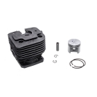 Kompletter Zylinder mit Kolben für Freischneider Stihl FS400 FS450 FS480 SP400 SP450 40 mm (OEM 41280201201)