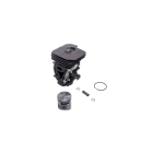 Kompletter Zylinder mit Kolben für Husqvarna 135 135E 140 140E 435 435E 440 440E Jonsered CS2240 CS2240 IICS2240 S II 41 mm Kettensägen (OEM 504735101)
