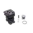 Kompletter Zylinder mit Kolben für Husqvarna 136 136 LE 137 141 Jonsered 2036 2040 CS2040 Kettensägen 38 mm (OEM 530069940)