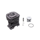 Kompletter Zylinder mit Kolben für Husqvarna 141 141 LE 142 Jonsered 2036 2040 CS2040 Kettensägen 40 mm (OEM 530069941)