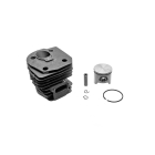 Kompletter Zylinder mit Kolben für Husqvarna 346XP 350 351 353 Jonsered 2150 CS2150 CS2147 CS2152 Kettensägen 44 mm (OEM 537253002)