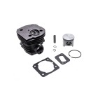 Kompletter Zylinder mit Kolben für Husqvarna 346XP 350 351 353 Jonsered 2150 CS2150 CS2147 CS2152 Kettensägen 44 mm (OEM 537253002)