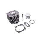Kompletter Zylinder mit Kolben für Husqvarna 362 365 365H Jonsered 2065 2165 CS2165 Kettensägen 48 mm (OEM 503691072)