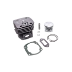 Kompletter Zylinder mit Kolben für Husqvarna 362XP 371XP 372XP 371K Jonsered 2063 2071 2163 2171 CS2163 CS2171 50 mm Kettensägen (OEM 503691073)