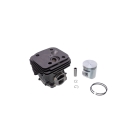 Kompletter Zylinder mit Kolben für Husqvarna 365 X-Torq Jonsered CS2166 50 mm Kettensägen (OEM 575774102)