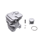 Kompletter Zylinder mit Kolben für Husqvarna 40 45 49 240R 245R Jonsered GR41 GR44 GR50 RS44 2041 2045 2050 40 mm (OEM 506010607)