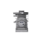 Kompletter Zylinder mit Kolben für Husqvarna 40 45 49 240R 245R Jonsered GR41 GR44 GR50 RS44 2041 2045 2050 40 mm (OEM 506010607)
