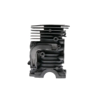 Kompletter Zylinder mit Kolben für Husqvarna 445 445E 450 450E 450 Rancher Jonsered CS2245 CS2250 S 44 mm Kettensägen (OEM 544119802)