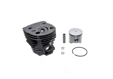 Kompletter Zylinder mit Kolben für Husqvarna 51 55 55 Rancher Kettensägen 45 mm (OEM 503168301)
