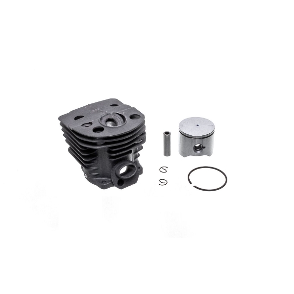 Kompletter Zylinder mit Kolben für Husqvarna 51 55 55 Rancher Kettensägen 45 mm (OEM 503168301)
