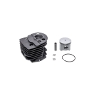 Kompletter Zylinder mit Kolben für Husqvarna 51 55 55 Rancher Kettensägen 46 mm (OEM 503609171)