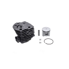 Kompletter Zylinder mit Kolben für Husqvarna 51 55 55 Rancher Kettensägen 46 mm (OEM 503609171)
