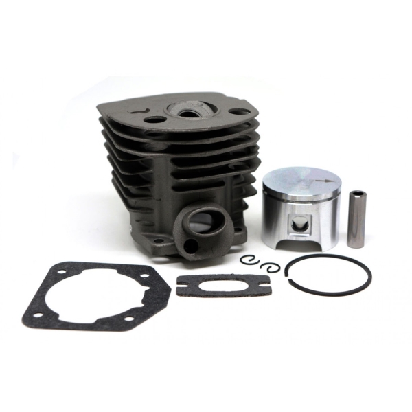 Kompletter Zylinder mit Kolben für Husqvarna 51 55 55 Rancher Kettensägen 46 mm (OEM 503609171)