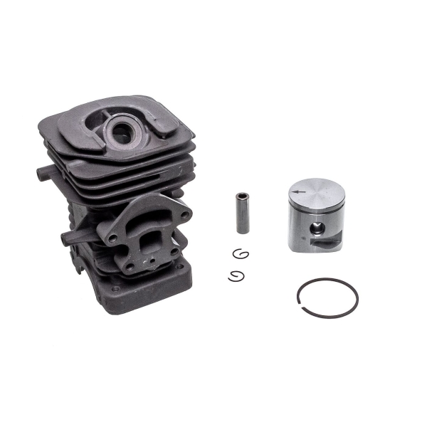 Kompletter Zylinder mit Kolben für Kettensägen Husqvarna 120 Mark II 230 235 235E 236 240 240E Jonsered CS2234 CS2238 McCulloch CS340 CS380 39 mm (OEM 545050418)