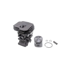 Kompletter Zylinder mit Kolben für Kettensägen Husqvarna 135 135E 140 140E 435 435E 440 440E Jonsered CS2240 CS2240 IICS2240 S II 41 mm (OEM 504735101)