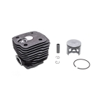 Kompletter Zylinder mit Kolben für Kettensägen Husqvarna 281 288 288XP 54 mm (OEM 503907471)