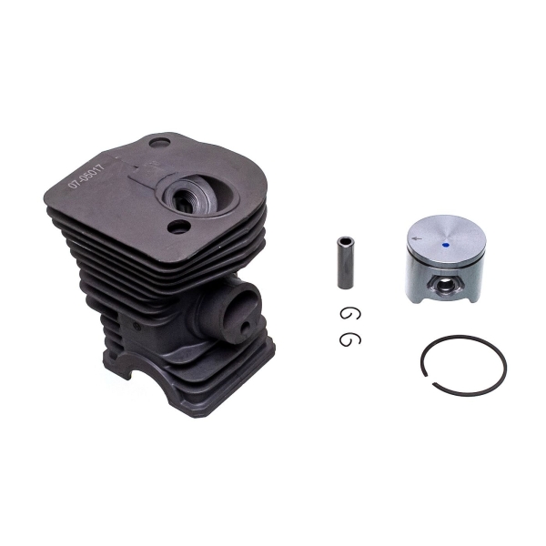 Kompletter Zylinder mit Kolben für Kettensägen Husqvarna 340 345 350 Jonsered CS2141 CS2145 CS2150 44 mm (OEM 503870274 503870276 503870275)