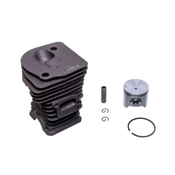 Kompletter Zylinder mit Kolben für Kettensägen Husqvarna 340 345 350 Jonsered CS2141 CS2145 CS2150 44 mm (OEM 503870274 503870276 503870275)