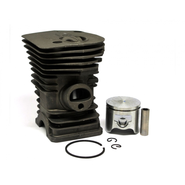 Kompletter Zylinder mit Kolben für Kettensägen Husqvarna 340 345 Jonsered 2141 2145 CS2141 CS2145 42 mm (OEM 503870276)