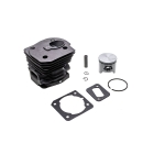 Kompletter Zylinder mit Kolben für Kettensägen Husqvarna 346XP 350 351 353 Jonsered 2150 CS2150 CS2147 CS2152 44 mm (OEM 537253002)