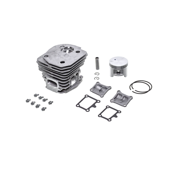 Kompletter Zylinder mit Kolben für Kettensägen Husqvarna 346XP 350 351 353 Jonsered 2150 CS2150 CS2147 CS2152 45 mm (OEM 537253102)