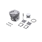 Kompletter Zylinder mit Kolben für Kettensägen Husqvarna 346XP 350 351 353 Jonsered 2150 CS2150 CS2147 CS2152 45 mm (OEM 537253102)