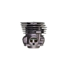 Kompletter Zylinder mit Kolben für Kettensägen Husqvarna 346XP 353 353 EPA Jonsered CS2147 CS2152 Nikasil 45 mm (OEM 537253102 537253104)