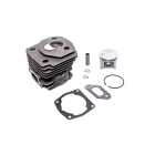 Kompletter Zylinder mit Kolben für Kettensägen Husqvarna 357XP 359 Jonsered 2159 CS2156 CS2159 47 mm (OEM 537157302)