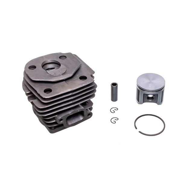 Kompletter Zylinder mit Kolben für Kettensägen Husqvarna 357XP 359 Jonsered 2159 CS2156 CS2159 Nikasil 47 mm (OEM 537157302 537157304)