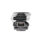 Kompletter Zylinder mit Kolben für Kettensägen Husqvarna 357XP 359 Jonsered 2159 CS2156 CS2159 Nikasil 47 mm (OEM 537157302 537157304)