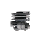 Kompletter Zylinder mit Kolben für Kettensägen Husqvarna 357XP 359 Jonsered 2159 CS2156 CS2159 Nikasil 47 mm (OEM 537157302 537157304)
